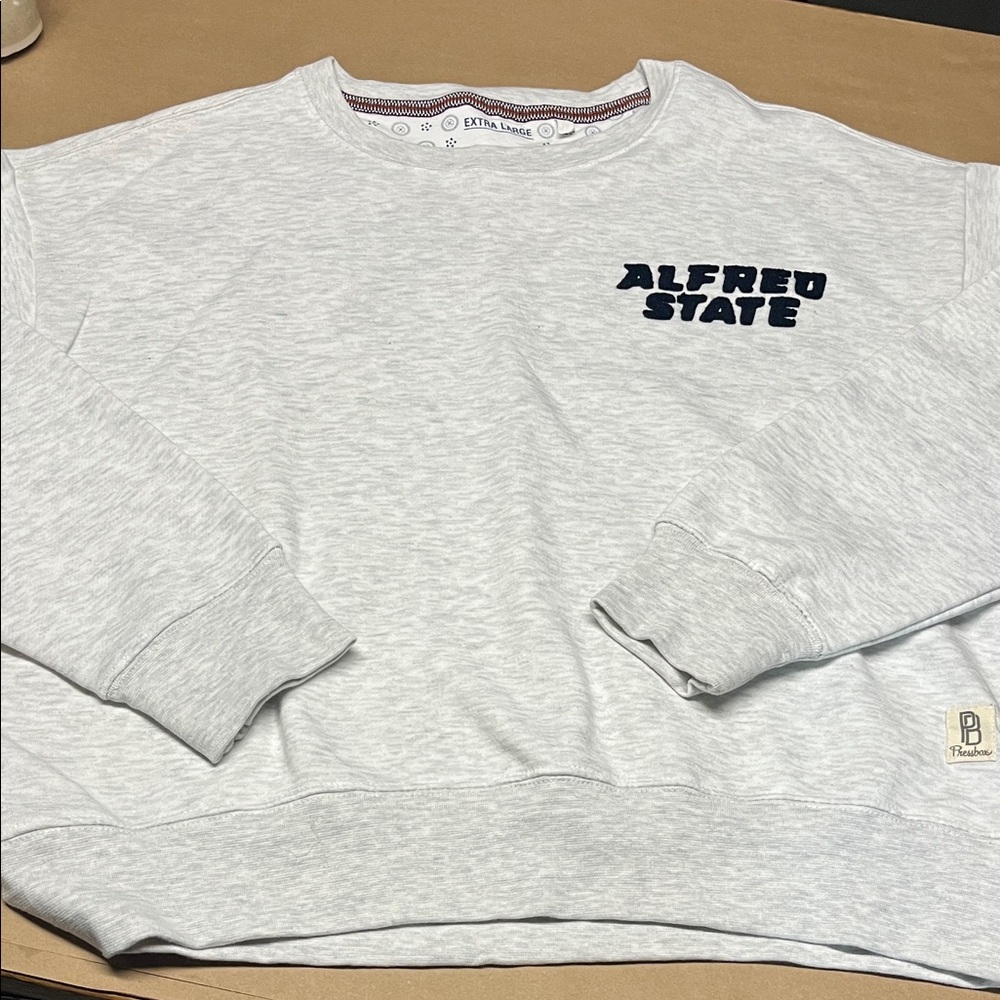 Alfred State SUNY Cropped Sweatshirt XL